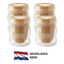 Handgeblazen Dubbelwandige Glazen - 350ML - 4 Stuks